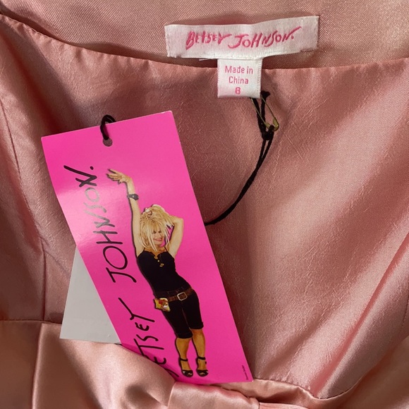 NWT Pink Betsy Johnson Dress - Picture 3 of 4